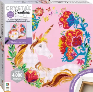 Hinkler Crystal Creations Canvas: Unicorn Dreams