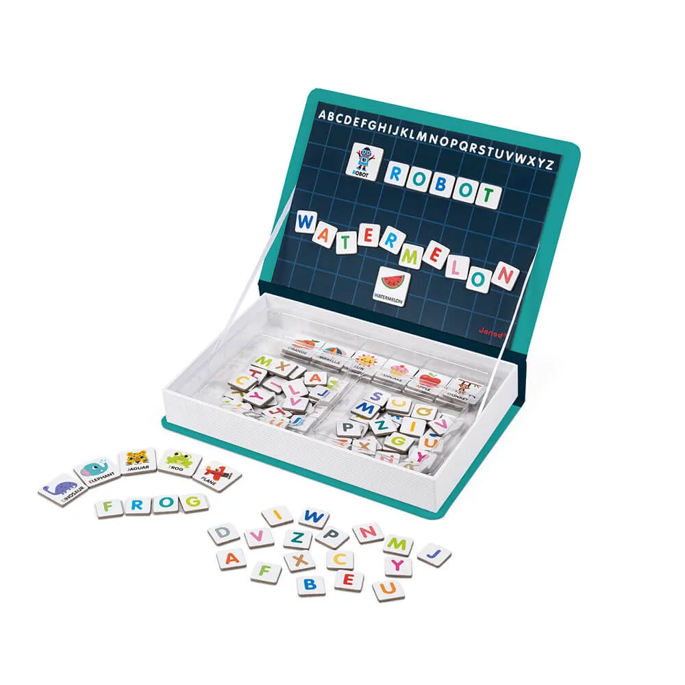 Janod Magneti'Book Alphabet Educational Game Age 3 - 8