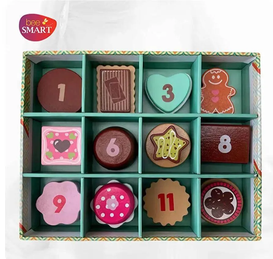 Koco Wooden Cookies Selection Box