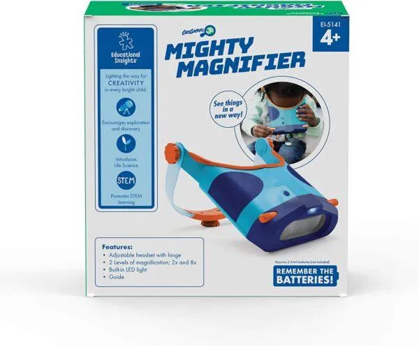 Learning Resources Geosafari Jr Mighty Magnifier Multicolor