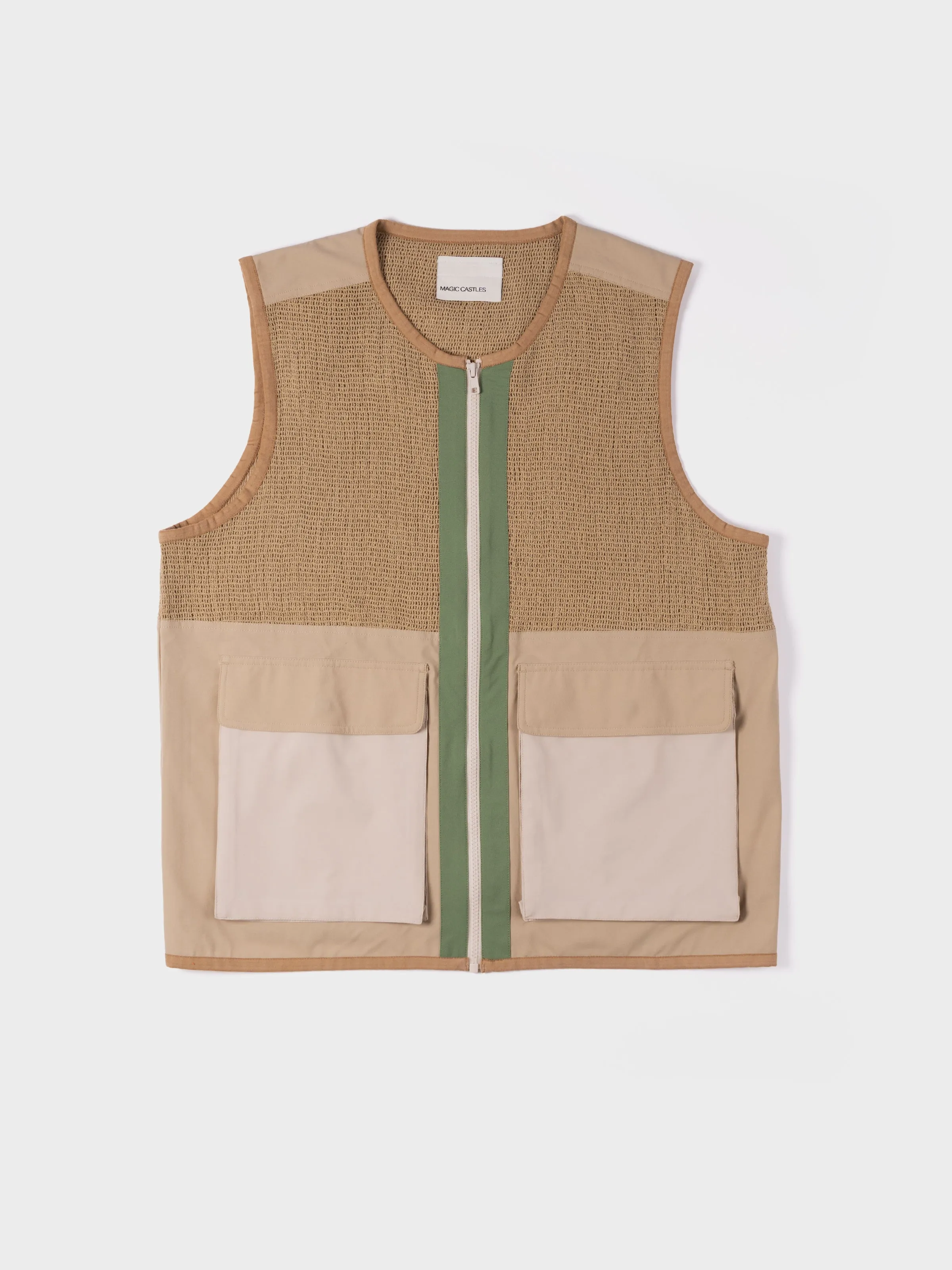 Magic Castles Beyond Gilet - Stone Multi