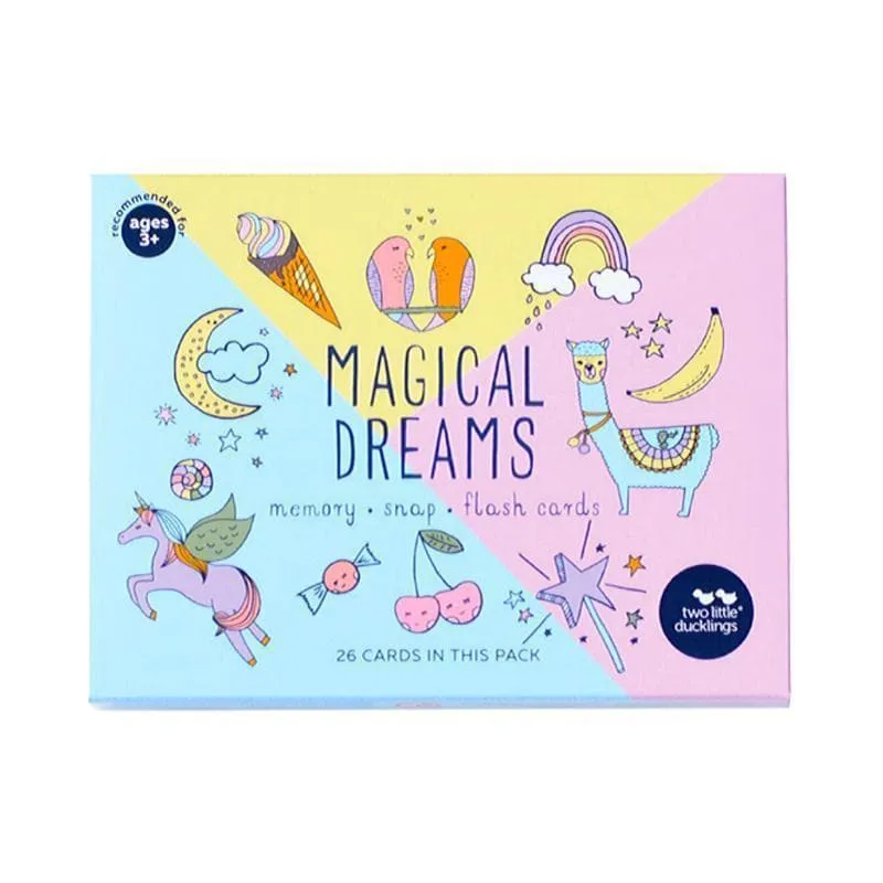 Magical Dreams Flashcards, Snap and Memory Game Set