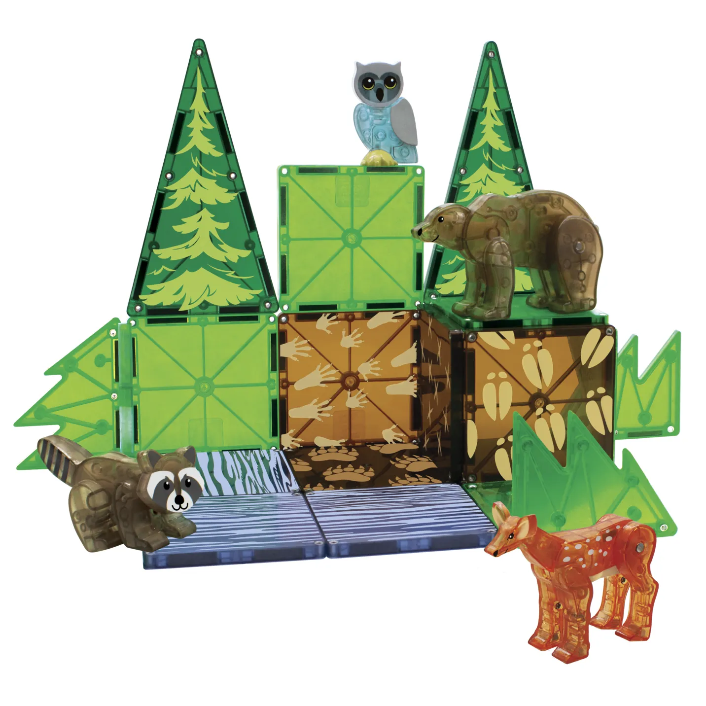 Magna-Tiles Forest Animals