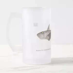 Marbled Ghostshark - Frosted Glass Stein