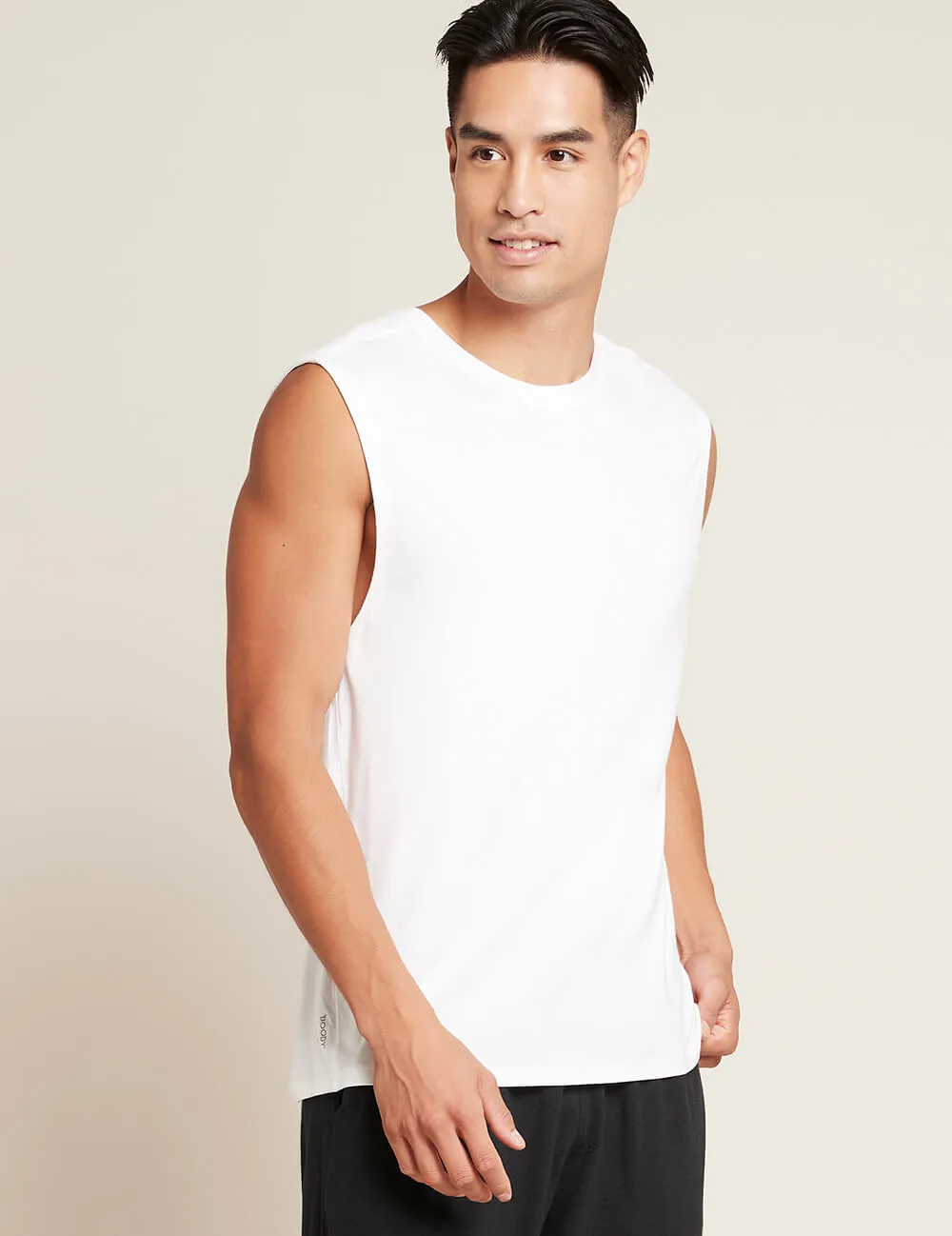 Men's Active Muscle Tee - White