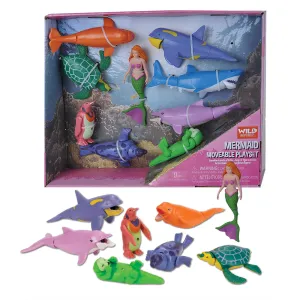 Mermaid Moveable Set - 11"