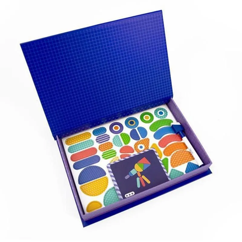 Mier Edu Magnetic Art Case - Shapes