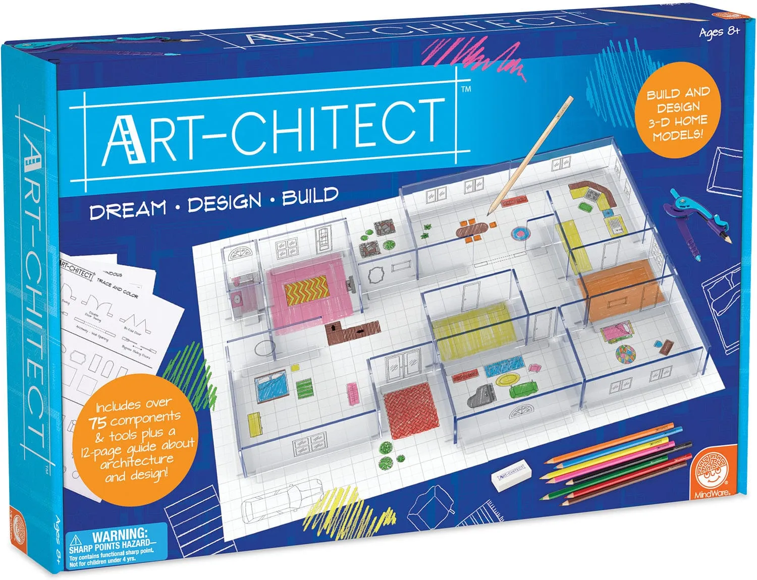 MindWare Art-Chitect - Art Kits for Kids