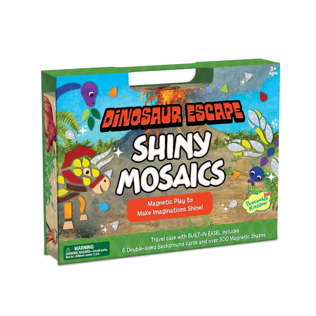 Mindware Dinosaur Escape Shiny Mosaics Art Kit