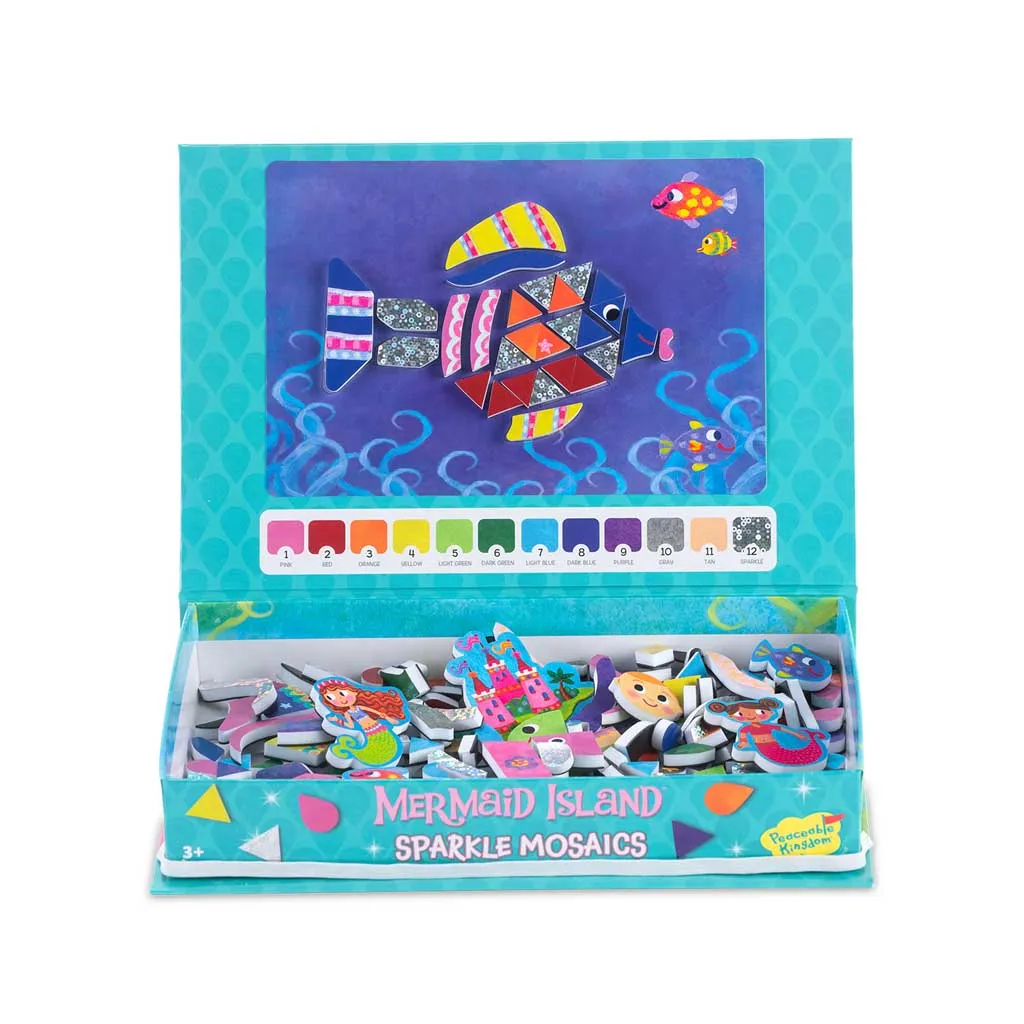 Mindware Mermaid Island Sparkle Mosaics Art Kit