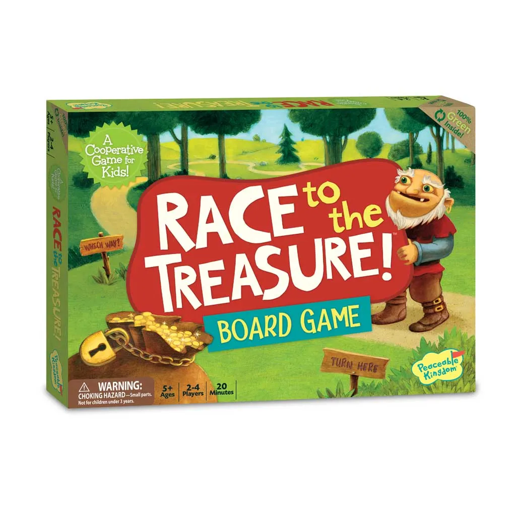 Mindware Race to the Treasure Cooperative Board Game