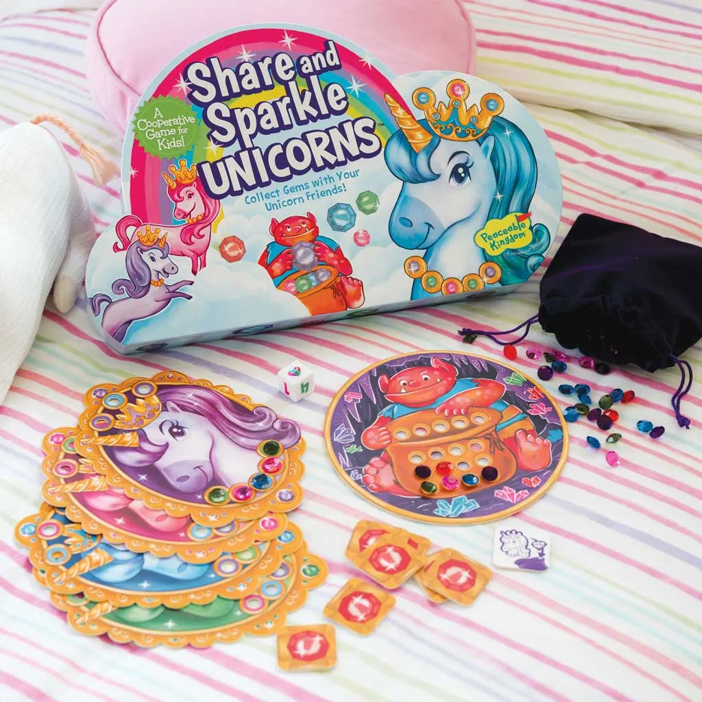 Mindware Share and Sparkle Unicorns Cooperative Game