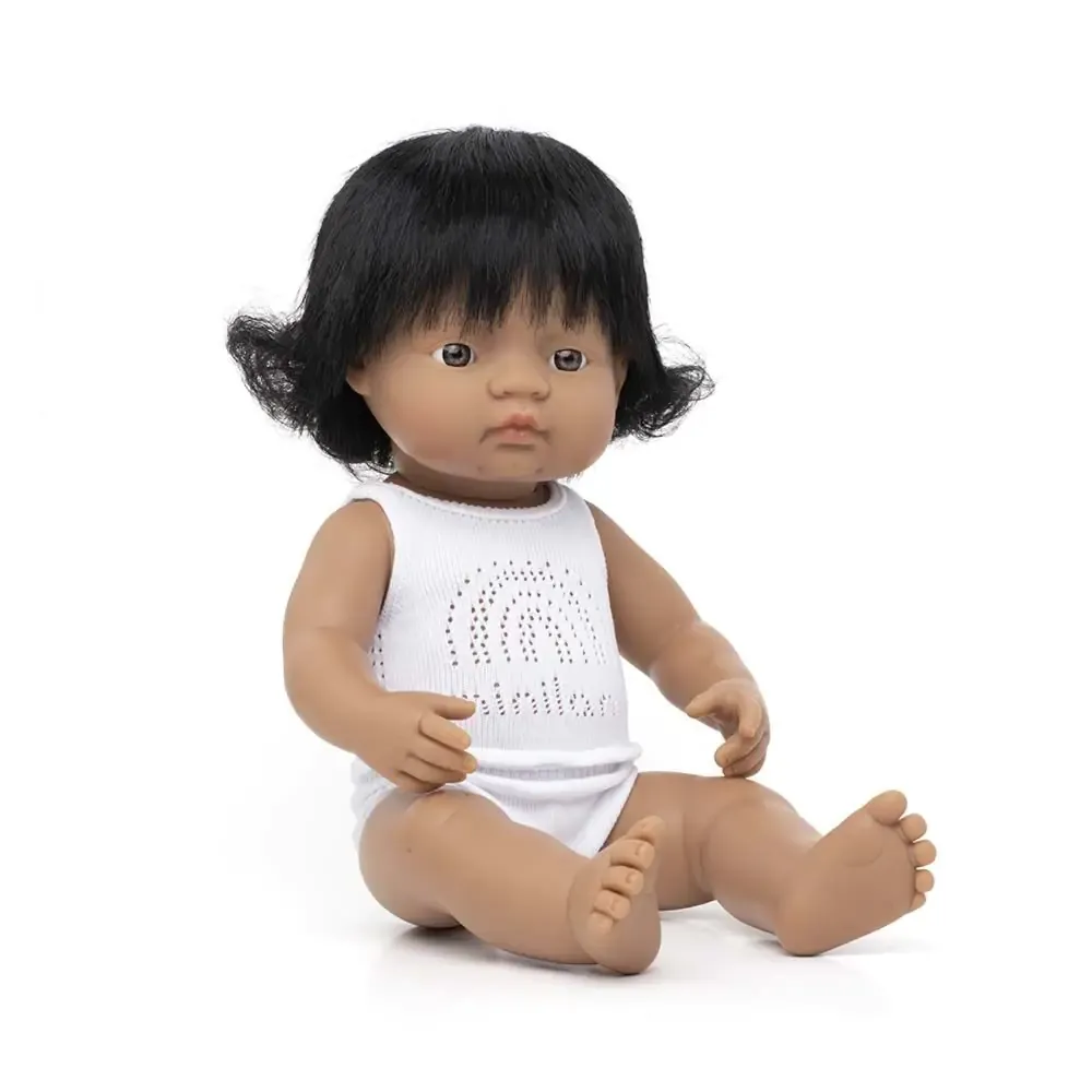 Miniland - Baby Doll - Hispanic Girl 38cm