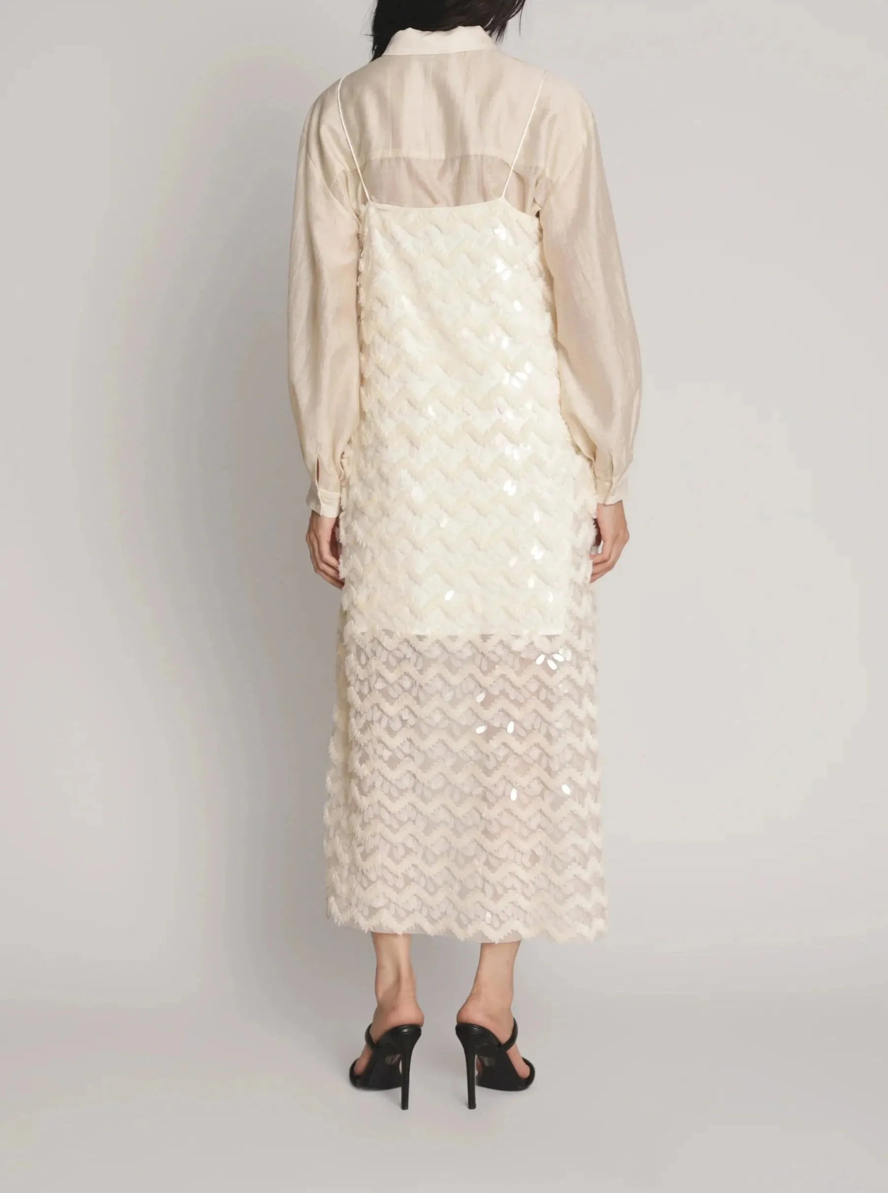 MOVEMENT DRESS | CREME