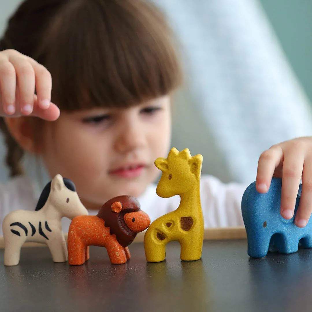 Plan Toys Animals Set - Wild Animals