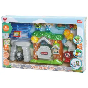 Play Go Wild Safari Zoo 17 Pieces