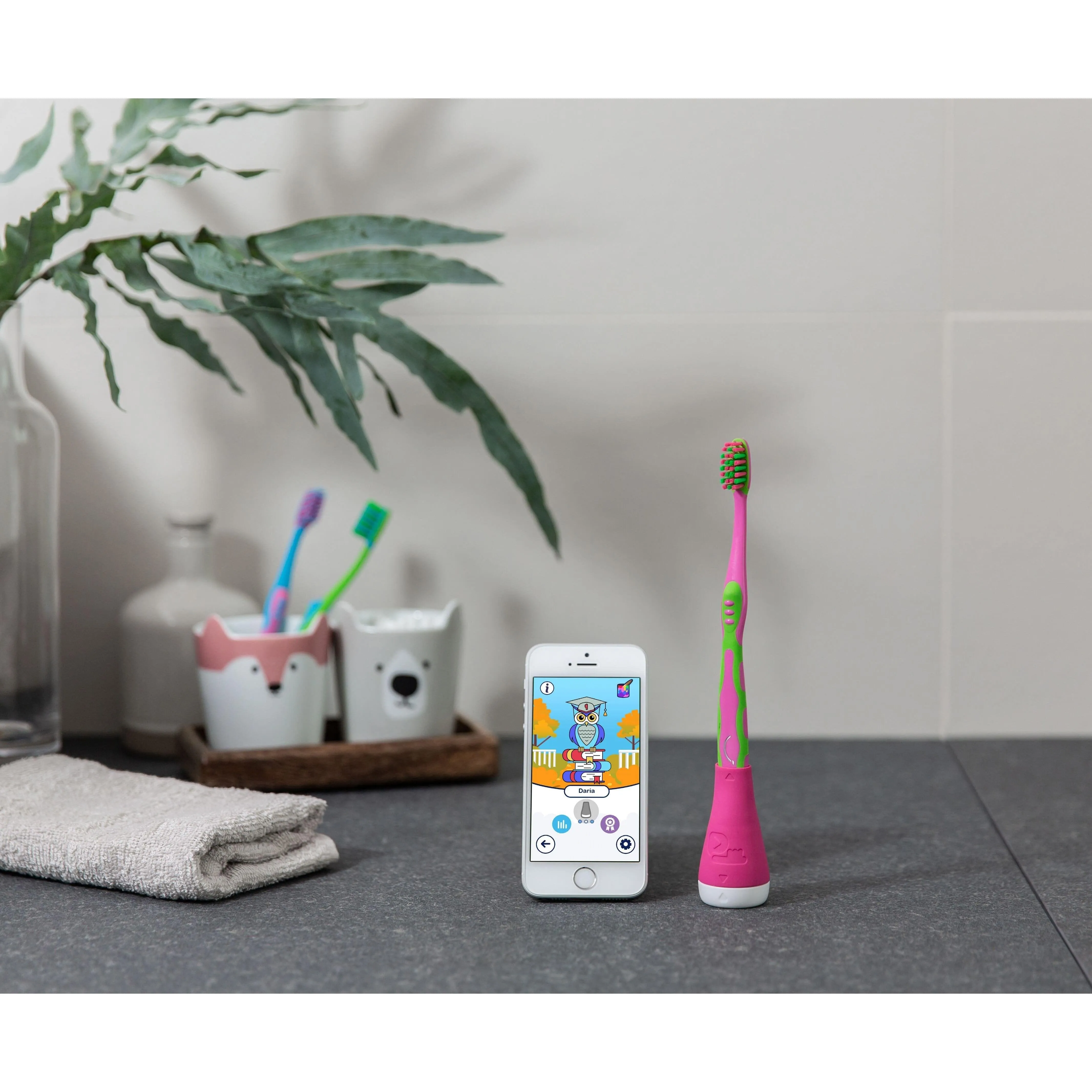 Playbrush Smart Kids Toothbrush - Pink | E71009259