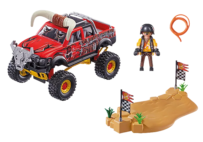 Playmobil Stunt Show Bull Monster Truck