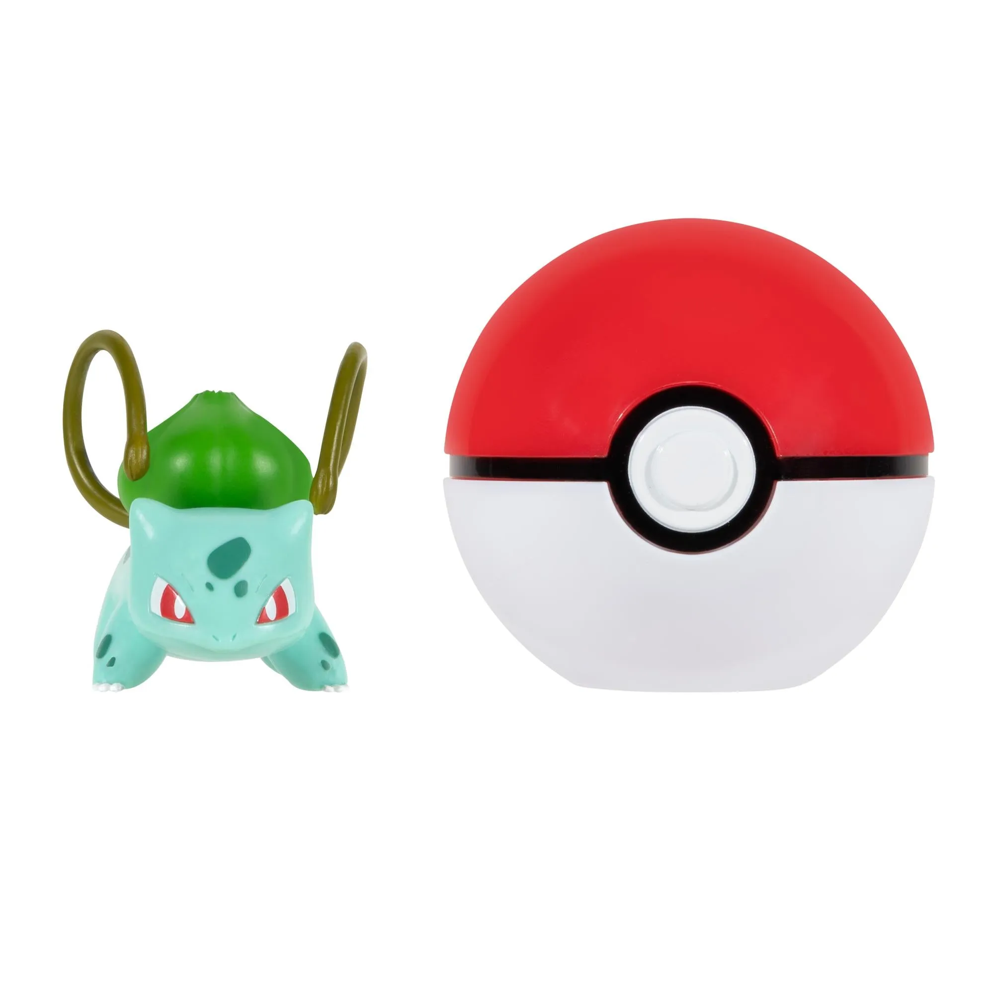 Pokemon Clip N Go Bulbasaur 4 & Poke Ball