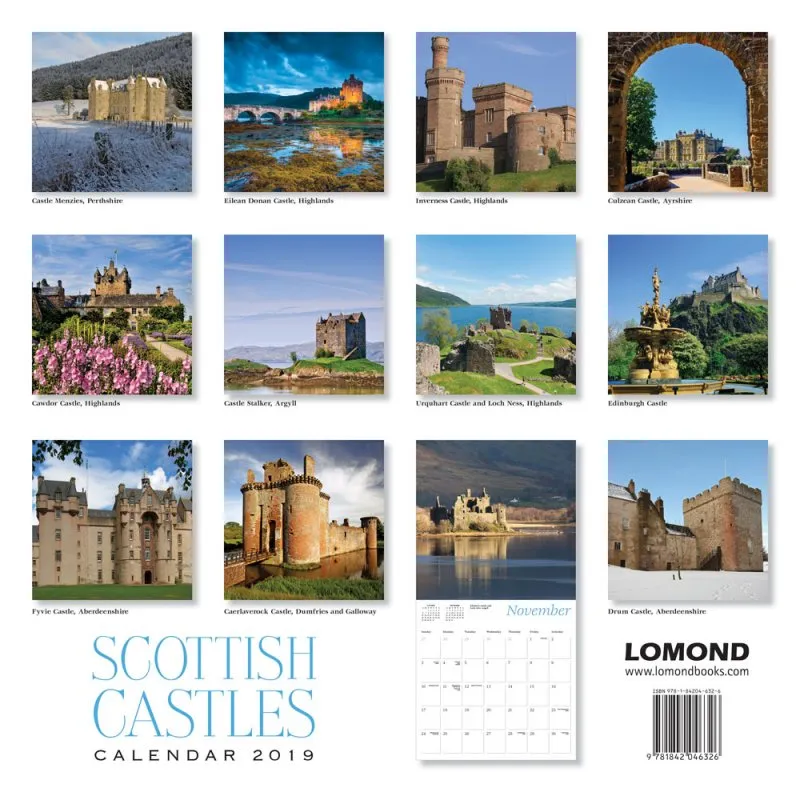 Scottish Castles 2020 Calendar