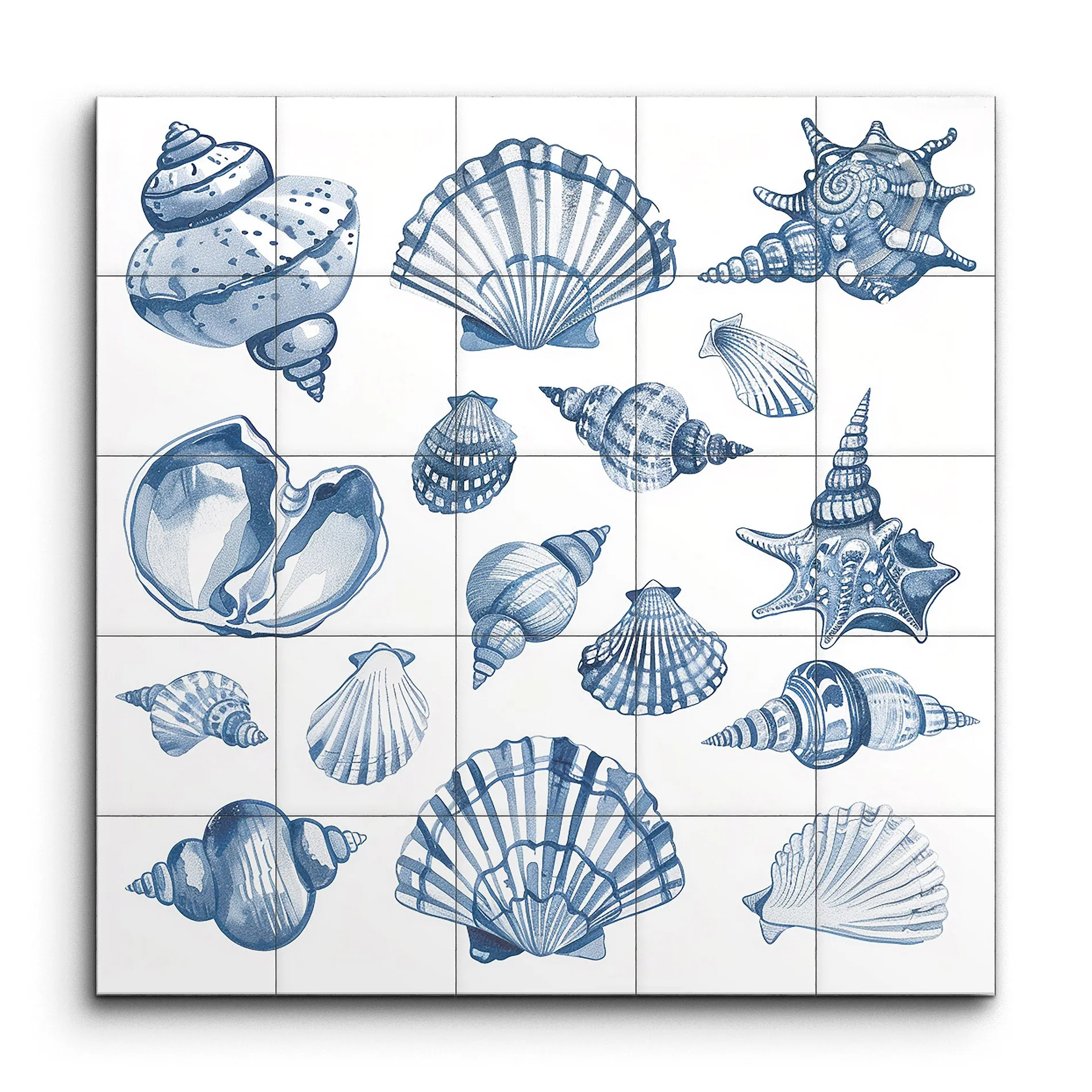 Serene Ocean Seashell Collection