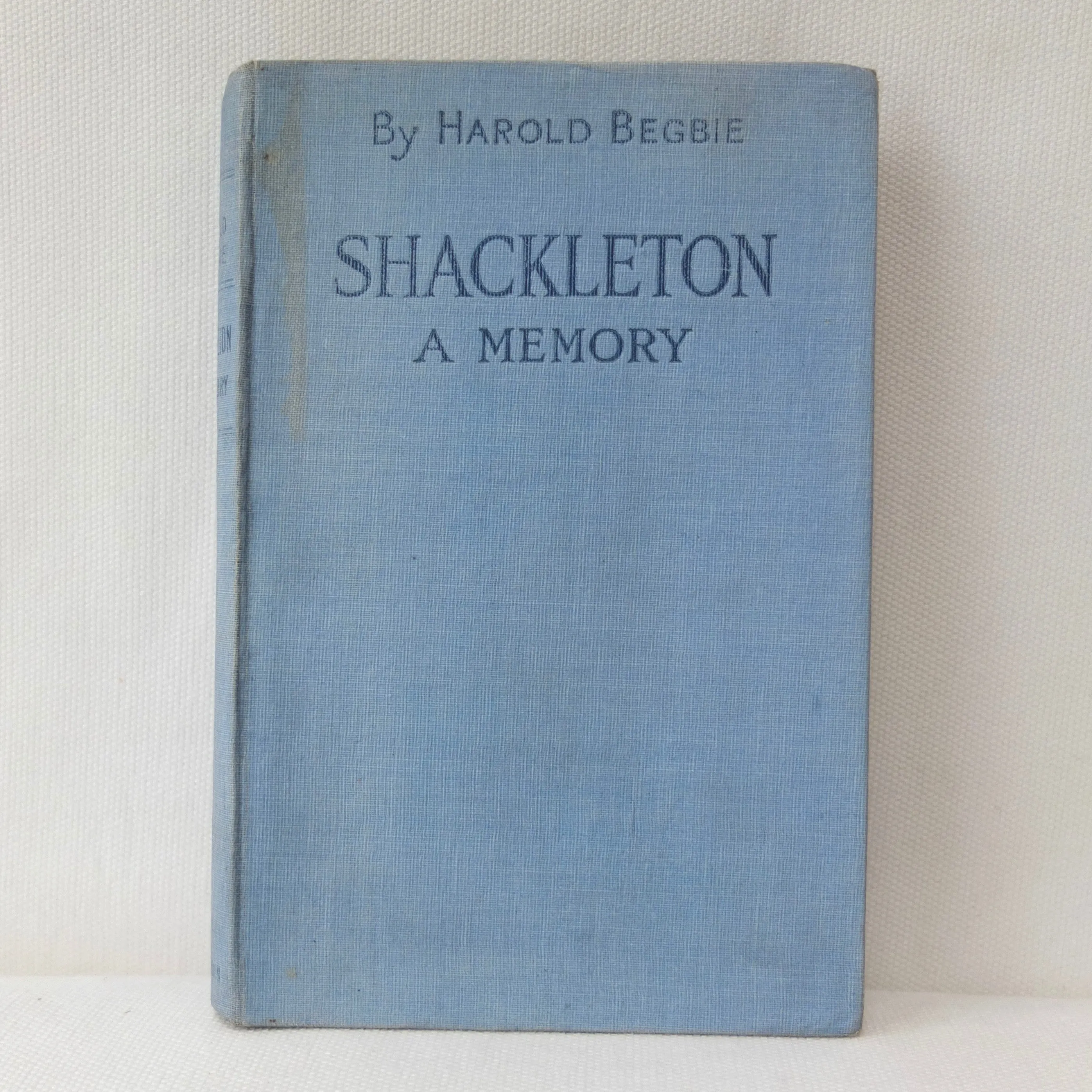 Shackleton: A Memory by Harold Begbie (1922)