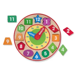 Shape Sorting clock