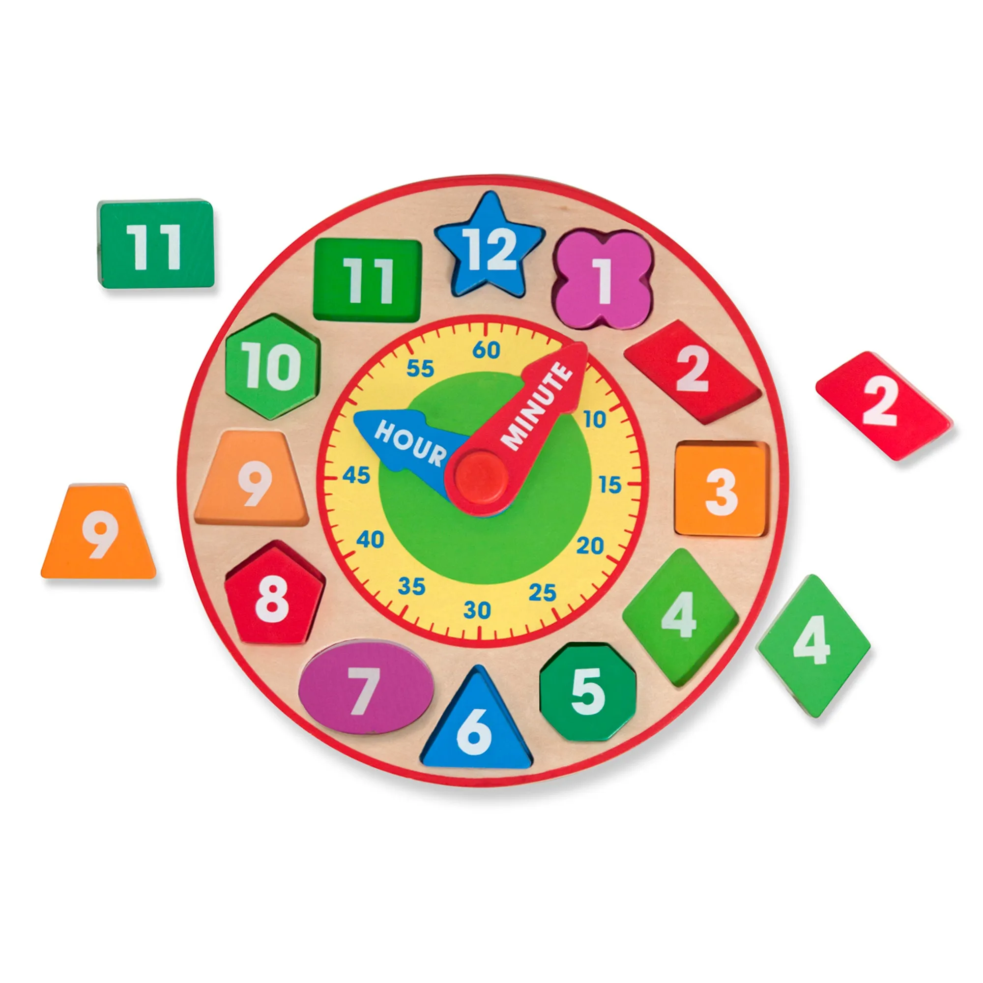 Shape Sorting Clock