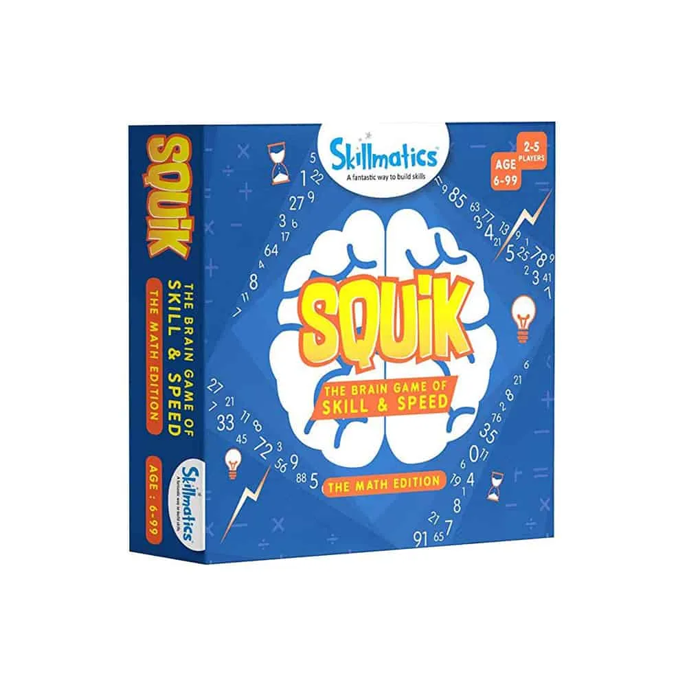 Skillmatics SQUIK The Math Edition Educational Games (6-99)