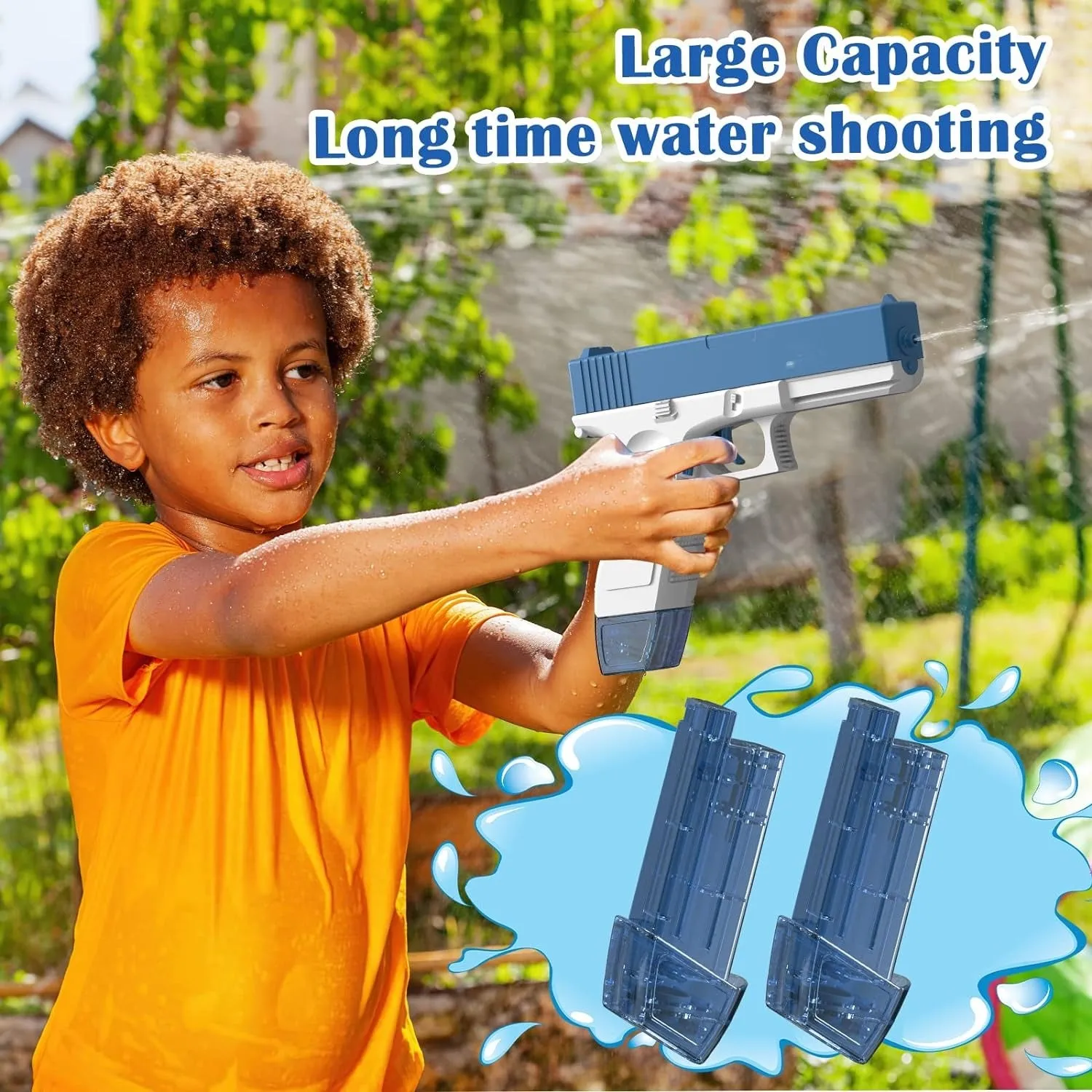 Spray Blaster Electric Rechargeable Water Play Gun - Y00