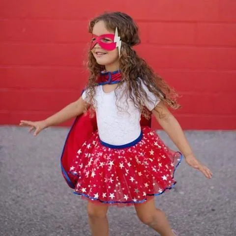 Superhero Tutu/Cape/Mask