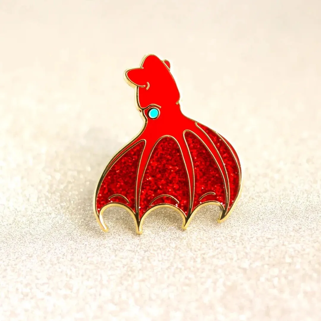 Vampire Squid Pin