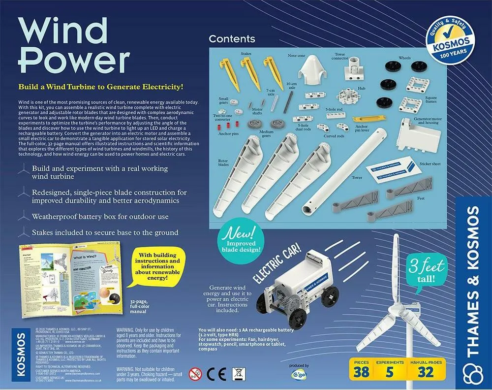 Wind Power Science Kit