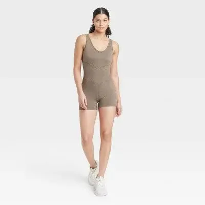 Women's Seamless Short Active Bodysuit - JoyLab