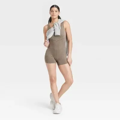 Women's Seamless Short Active Bodysuit - JoyLab