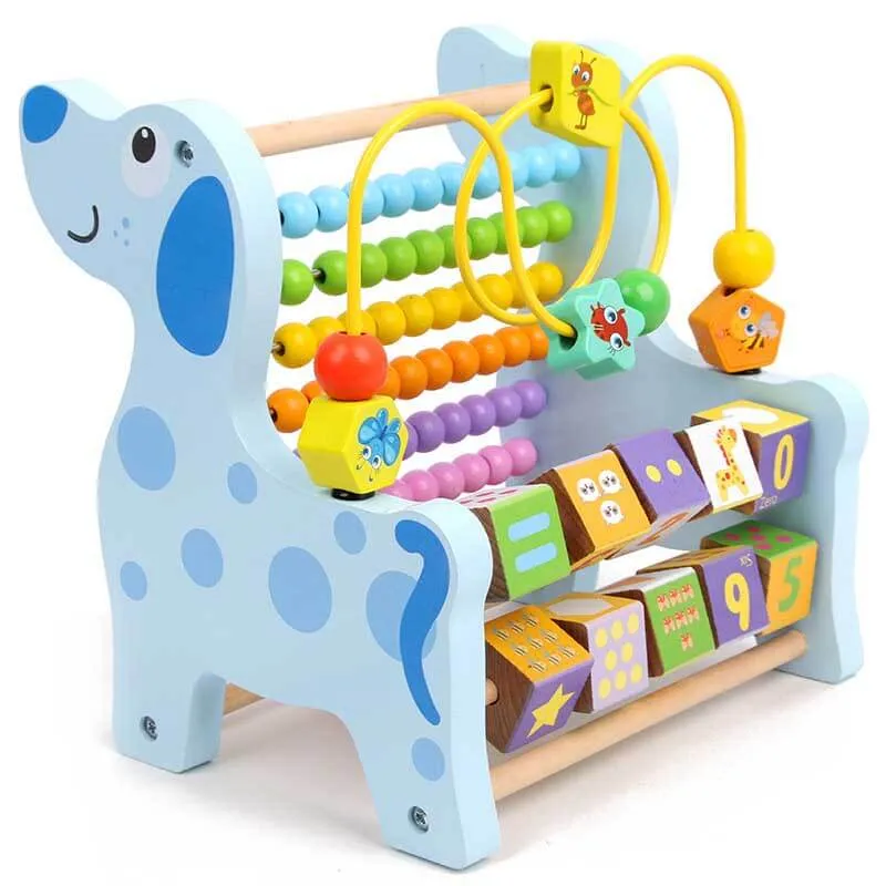 Wooden Early Learning Giraffe Calculator